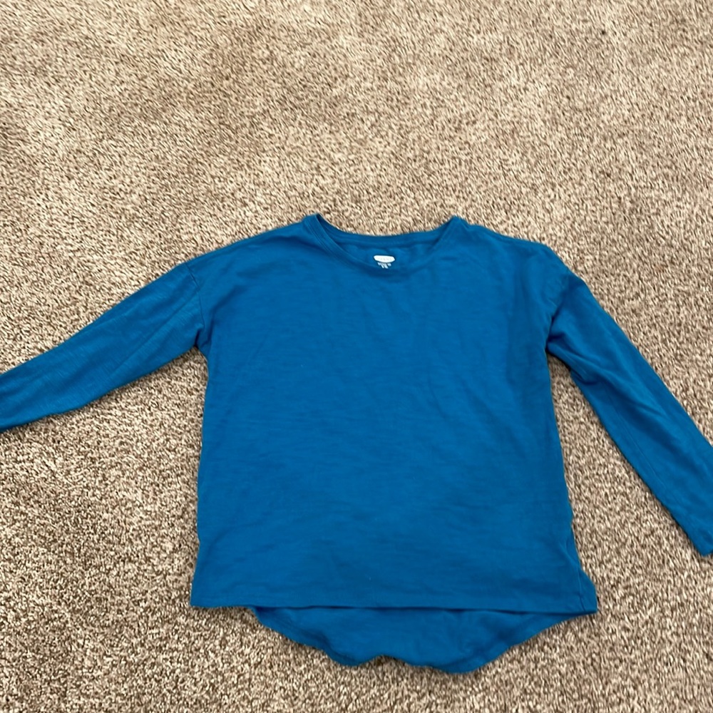 Girls’ Medium Blue Long sleeve